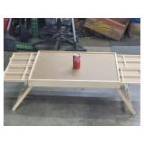 Puzzle Table w/Fold Out Legs 30x22x13in