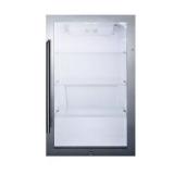 19x33in Summit Outdoor Refrigerator