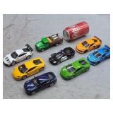 6pc Pull & Go Diecast Jacent 5in Toy Cars