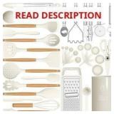 35pc Silicone Cooking Utensils Set