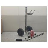 Economy Oxygen E & D Cylinder Cart
