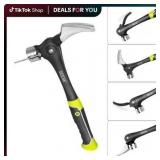 16oz Claw Hammer with Magnetic Nail Starter