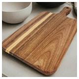 7x11in Wood Cutting Board With Handle