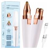 2-in-1 Rechargeable Shaver For Ladies