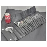 22pcs Makeup Brush Set with Carrying Case
