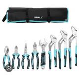 8pc Shall Plier Set W/Case