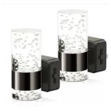 2ct Adjustable LED Night Light w/Sensor