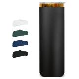 20 oz Stainless Steel Tumbler with Lid (Black)