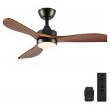 42in Ceiling Fan with Lights Remote VONLUCE
