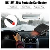 Car Heater 12V 120W Cigarette Plug AUTOHAUX