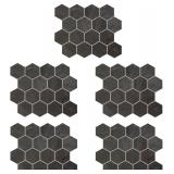 5pk Aspect Peel & Stick Tile Set: Autumn Night Hex