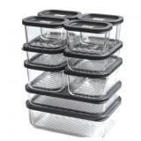 10pc Chef Tested Glass Food Storage Set