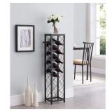 Kings Pewter Wine Rack, Freestanding 42x10x10'