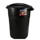 32gal United Solutions Trash Can w/Lid