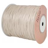 820ft Yarn for Crochet Rayon Raffia 1/4in Oak