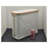 Collapsible Toilet Paper Storage Basket w/Lid