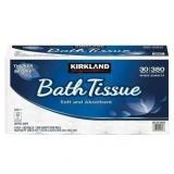 30 Rolls 2-Ply Bath Tissue Kirkland