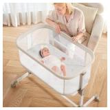 Baby Bassinet Bedside Sleeper Fodoss