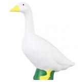 White Geese Garden Statue 6.5in