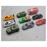 6pc Pull & Go Diecast Jacent 5in Toy Cars