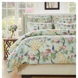 3pc Greenland Home Pavona Duvet Set Queen
