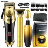 WEEME Golden Grooming Kit USB Hair Clipper Set