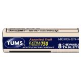 12pk Tums Extra Strength 750 8ct/ea