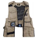 Men Work Vest Pro Medium Tiger Trends