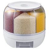 6 Grids Rotating Dry Food Dispenser La Jolie