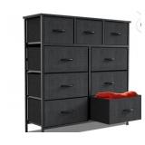 9-Drawer Fabric Dresser 39.3x39.3in