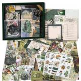 Scrapbooking Kit Vintage Botanical Aesthetic
