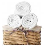20pk Wash Cloth 12x12in