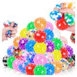100 Mini Stress Balls, Soft & Squeezable