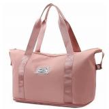 Large Capacity Nylon Zipper Tote with Wheels