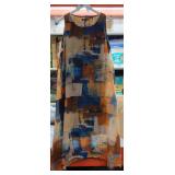 M Radzoli Colorful Abstract Dress
