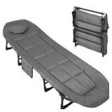 75in Portable Folding Bed for Adults Gaderth