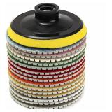 11pc Grinding Discs Kit Diamond Pads HEAGER 4in