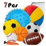 7Pcs Balls for Kids: Toddler Outdoor Toys