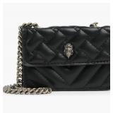 Micro Kensington Faux Leather Crossbody Bag