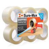 Sure-Max 6 Rolls Extra-Wide Tape 3' x 110 yd