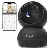 Alaga 2K Indoor WiFi Security Camera w/ Pan/Tilt