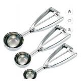 3Pc Ice Cream Scoop Assorted Sizes