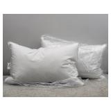 2pk Polyester Pillow Set 20x30in