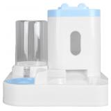 2-in-1 Pet Food Water Dispenser Cat & Dog