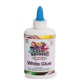 12pk White Glue Color Splash 4oz