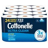 24ct Cottonelle Ultra Clean Toilet Paper