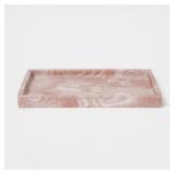 Pink Quartz Resin Tray Threshold