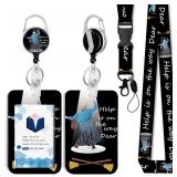 2pk Help is on The Way Badge Holder with Reel