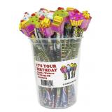 36Ct Birthday Pencils Musgrave