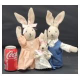 Rabbit Family Decoration Home Collectibles